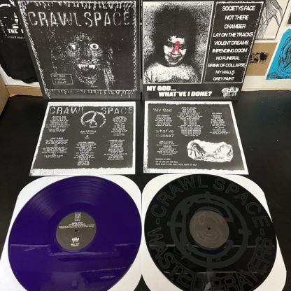 Crawl Space - My God... What've I Done? LP - Image 2