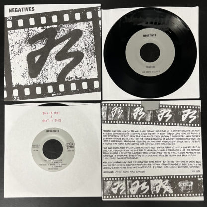 Negatives - Whole Lotta Shakin' 7" - Image 2
