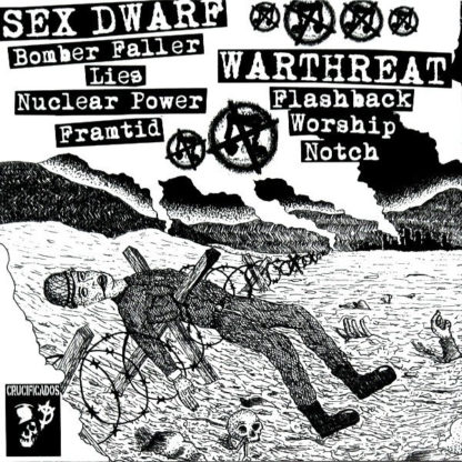 Warthreat / Sex Dwarf - Split 7" - Image 2